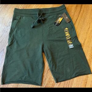 NWT - Jordan Craig men’s Palma French terry ahorts Olive military Green